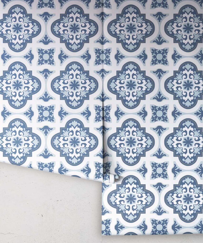 Rice Flower Bell Blue Wallpaper - Image 3
