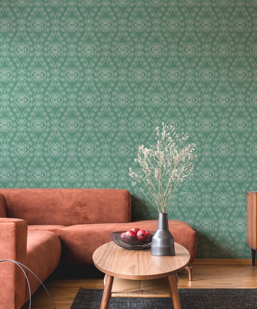 Palm Paisley Dynasty Wallpaper - Image 2