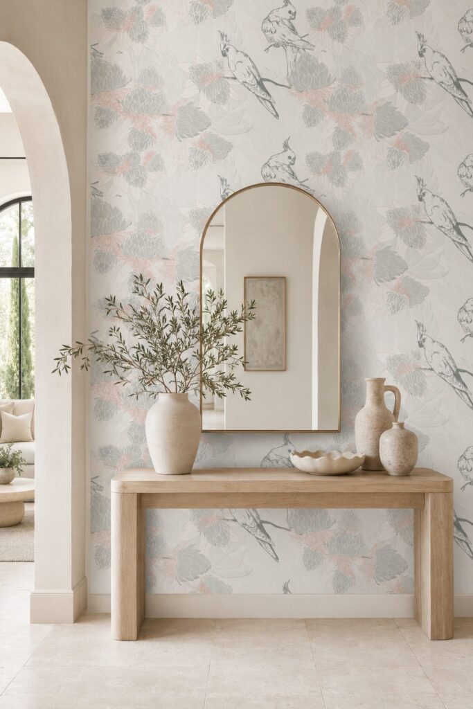 Desert Rose Olive Grove Wallpaper - Image 3