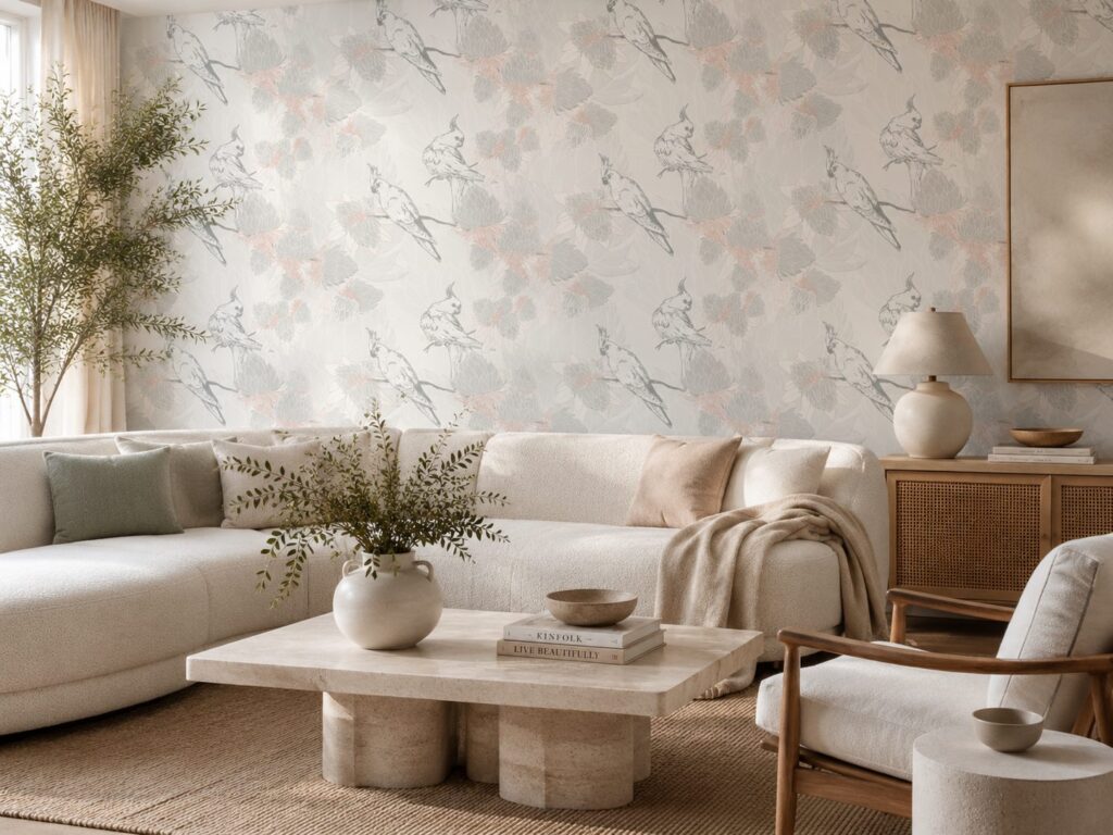 Desert Rose Olive Grove Wallpaper - Image 7