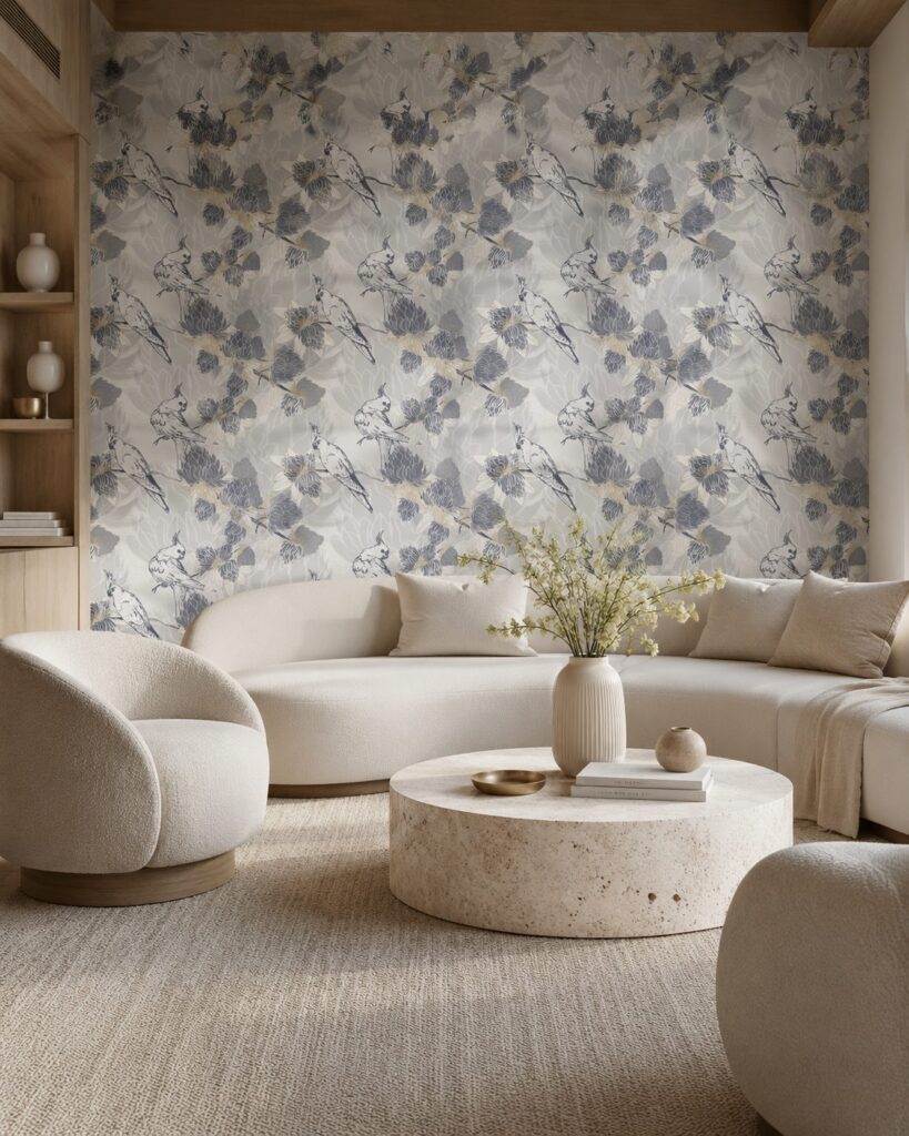 Desert Rose Riverbank Wallpaper - Image 2