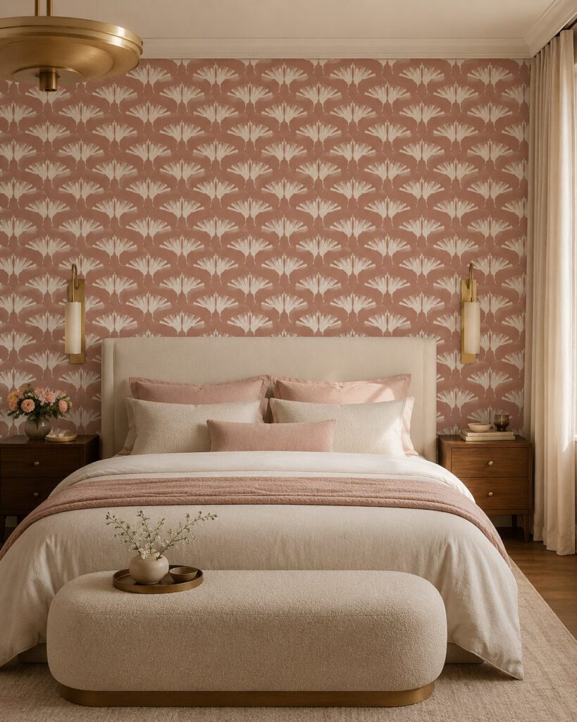 Moth Spanish Villa Wallpaper - Image 3