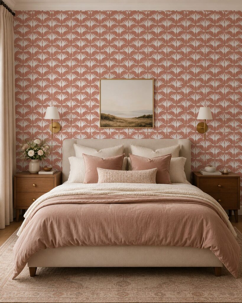Moth Spanish Villa Wallpaper - Image 7