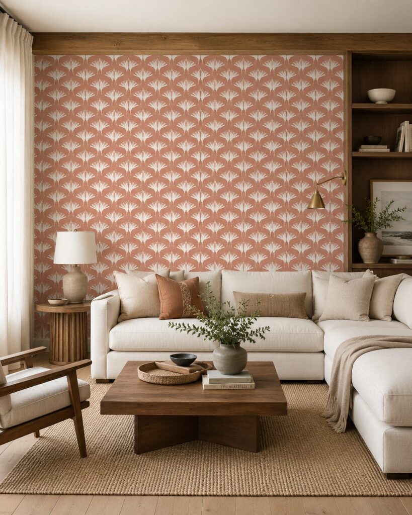 Moth Spanish Villa Wallpaper - Image 8