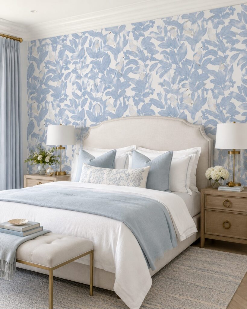 Pheasant Classic Blue Wallpaper - Image 4