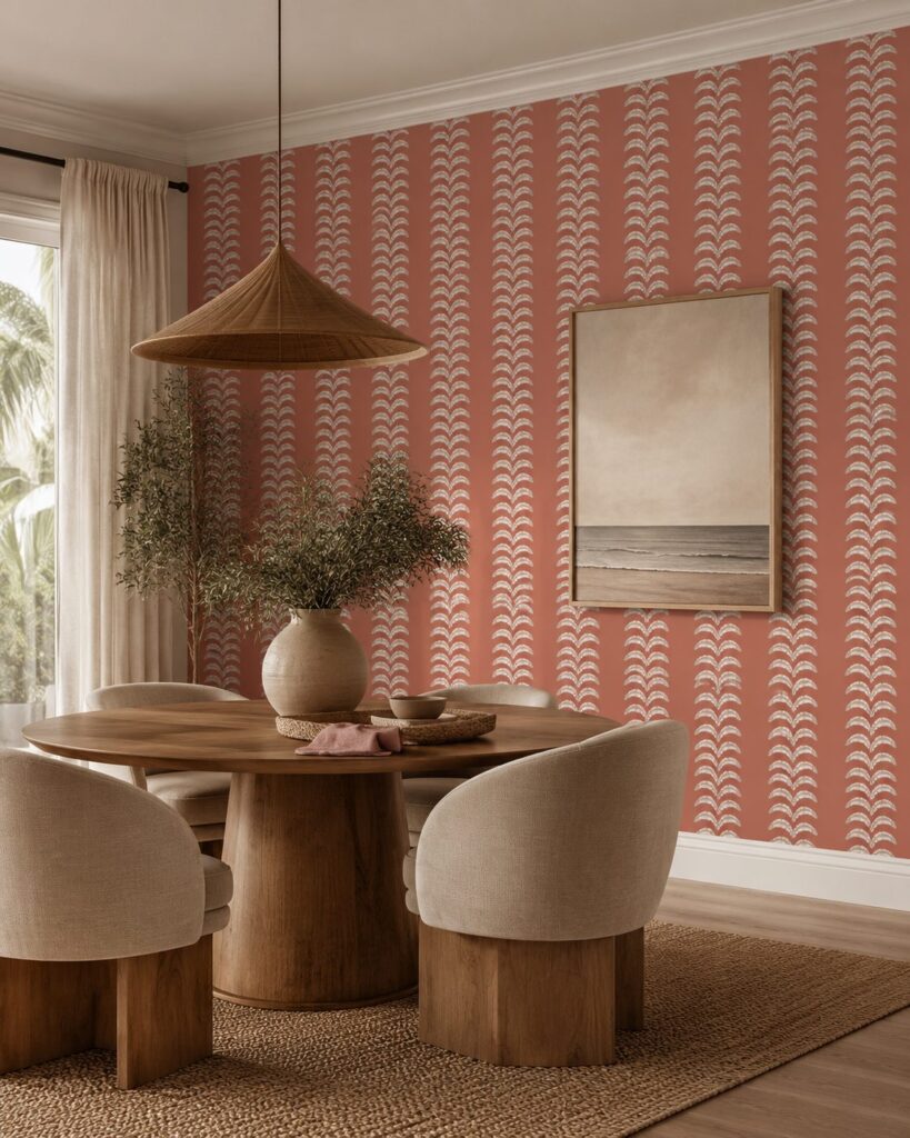Travellers Palm Ginger Spice Wallpaper - Image 3