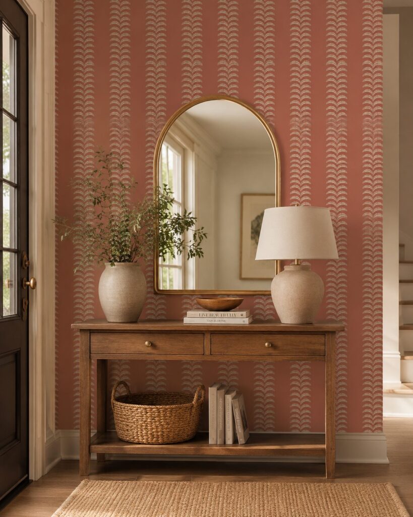 Travellers Palm Ginger Spice Wallpaper - Image 4